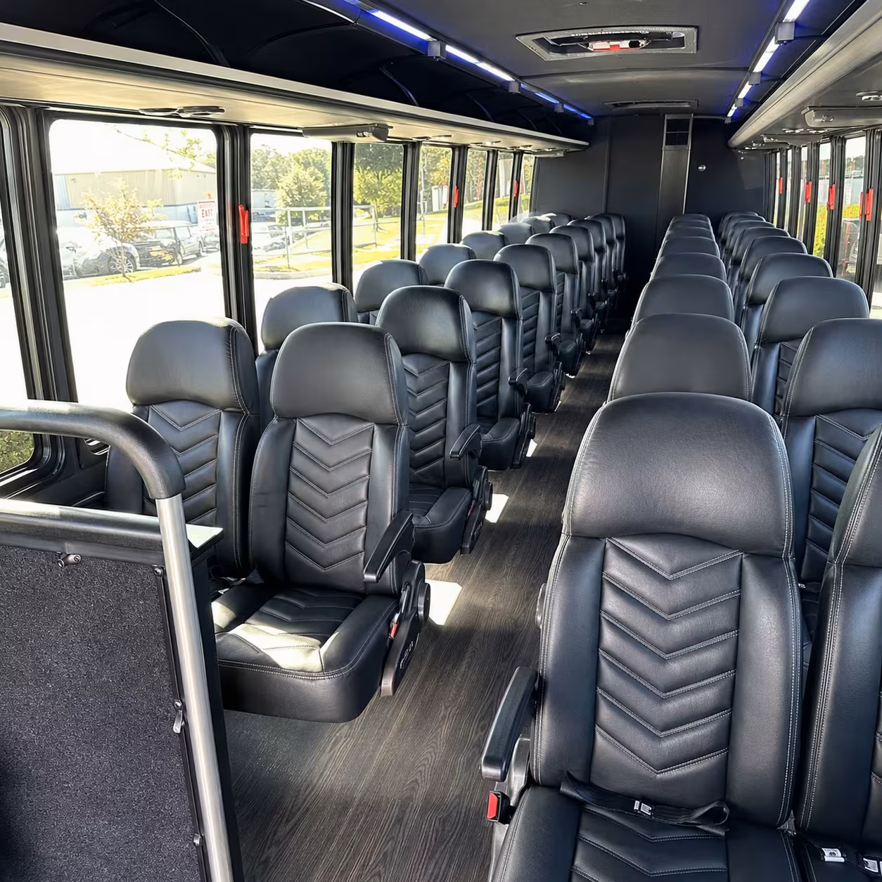 35 passenger minibus inside