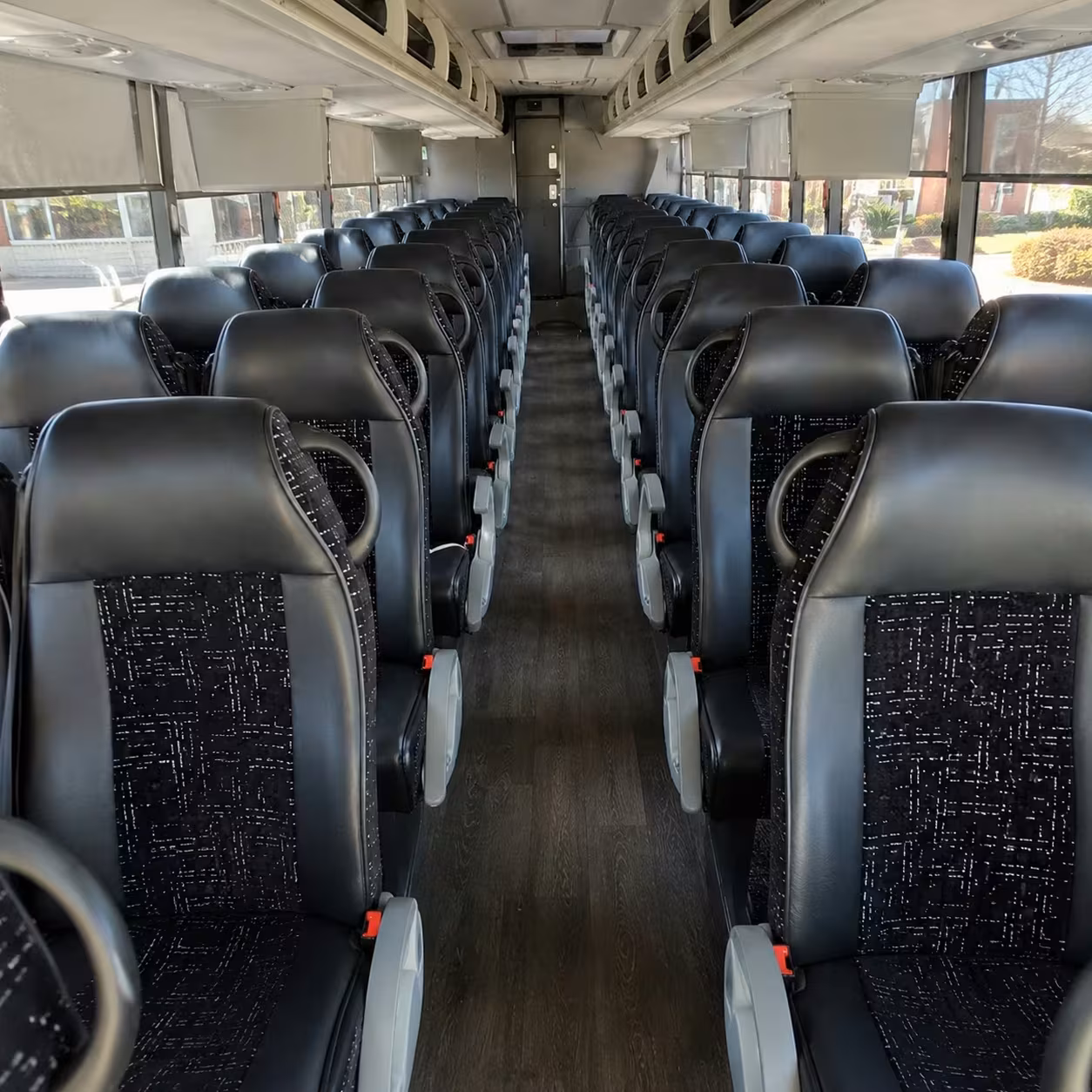 orem charter bus interior gallery