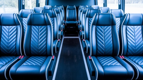 orem 15 passenger minibus inside