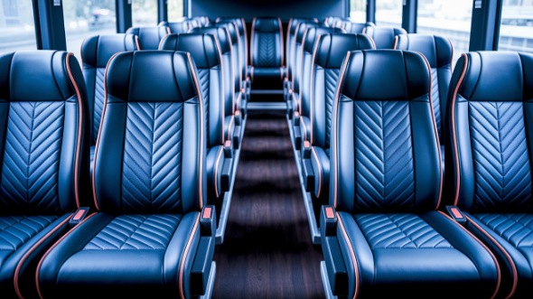 orem 18 passenger minibus inside