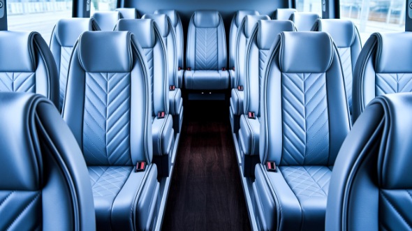 orem 20 passenger minibus interior