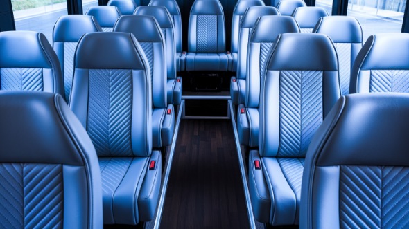 orem 30 passenger minibus inside