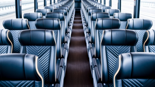 orem 54 passenger charter bus rental