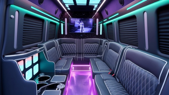 orem party bus rental inside