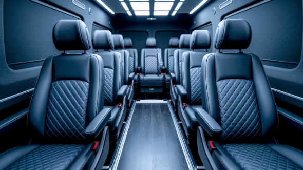 orem sprinter van with driver interior